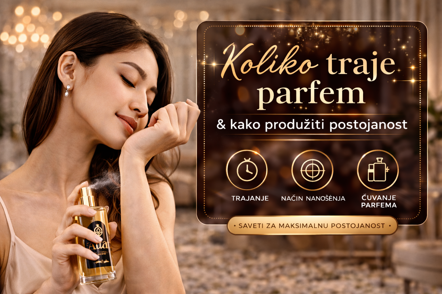 Koliko traje parfem i kako produžiti postojanost