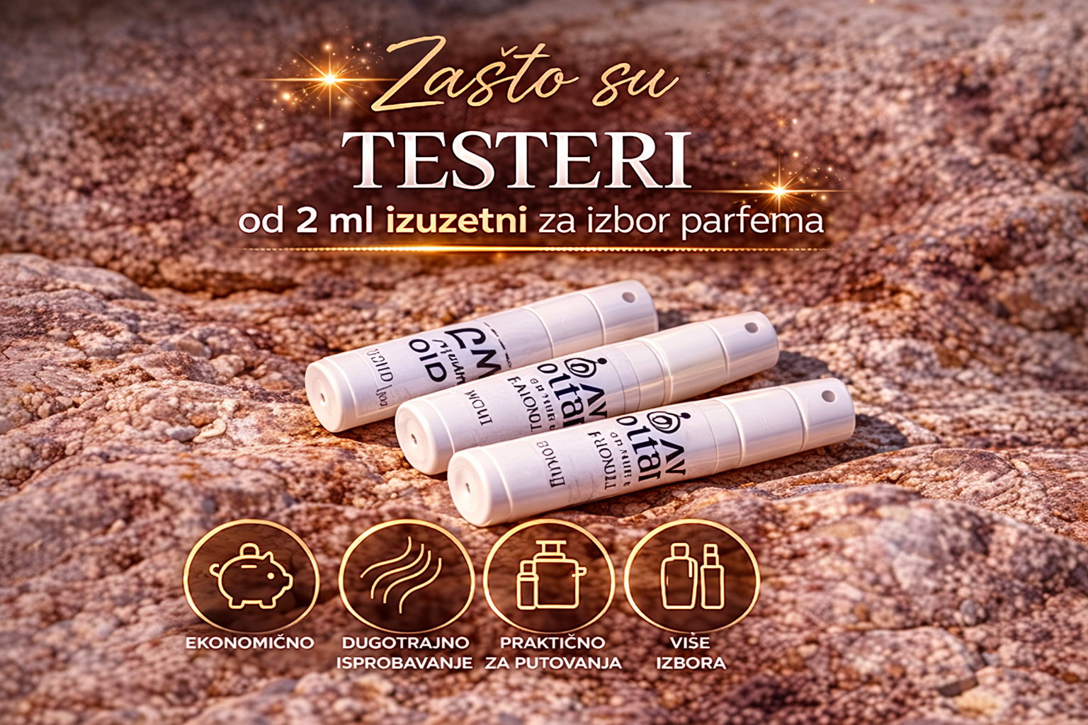 Zašto su testeri od 2 ml idealni za izbor parfema
